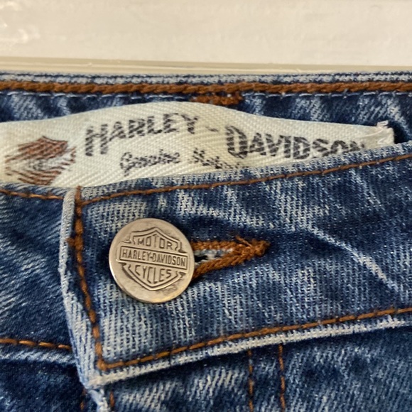 Harley Davidson Women’s Jeans size 6L excellent condition inseam 33” - Picture 4 of 12